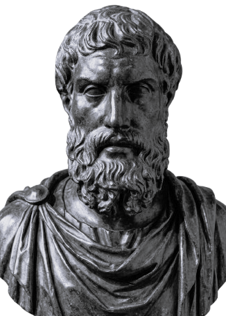 Portrait of Epicurus